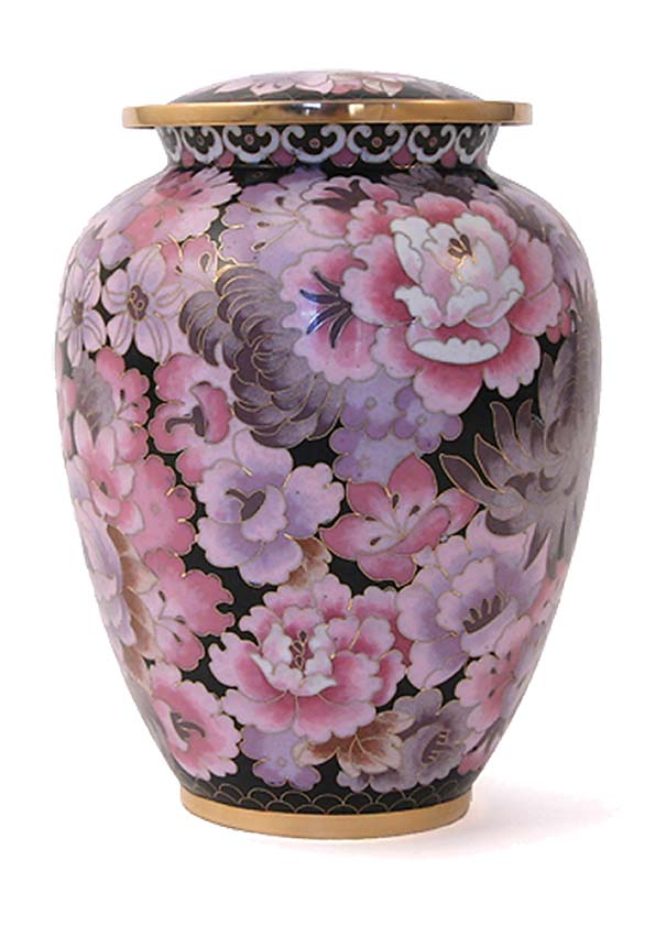 cloisonne urne elite floral blush