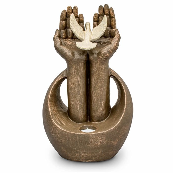 keramik art urne beleuchtet unendliche freiheit liter UGKB