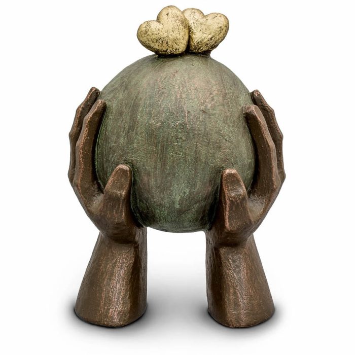 keramische art urne liebe