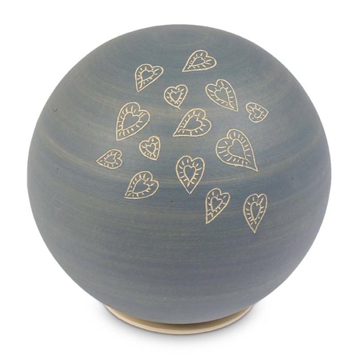 grosse keramische kugel urne liter ubvrig  h