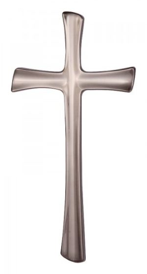 Grabkreuz aus messing K