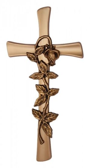 Grabkreuz aus messing K  b